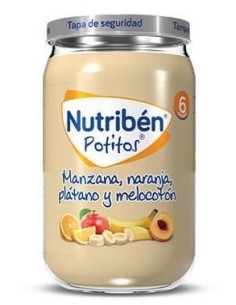 Nutribén Potitos Manzana,...