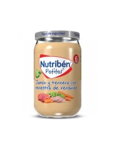 Nutribén Potitos Jamón y...