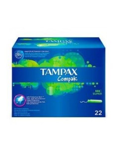 Tampax Compak Tampón 100%...