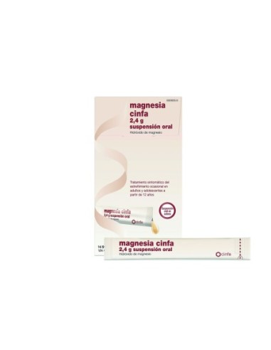 Magnesia Cinfa Suspensión Oral 2.4 G...