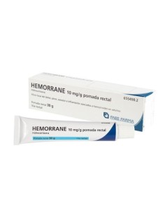 Hemorrane 1% Pomada Rectal...