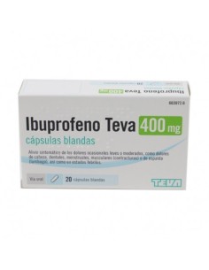 Ibuprofeno Teva 400mg 20...