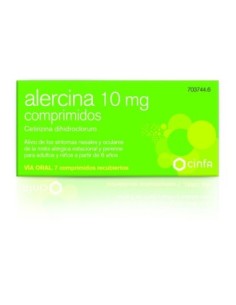 Alercina 10 Mg 7...