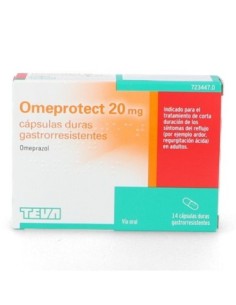 OMEPROTECT 20 mg CAPSULAS...