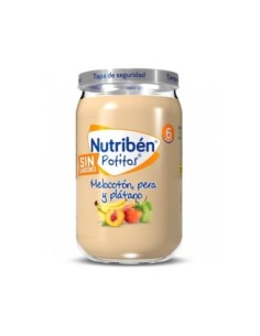 Nutribén Potito Melocotón,...