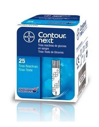 Contour Next 25 Tiras Reactivas