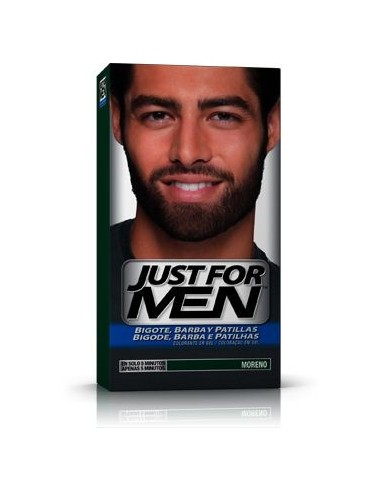 Just For Men Bigote y Barba 30cc Moreno