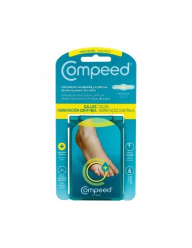 Compeed Callos Hidratación Continua 6uds