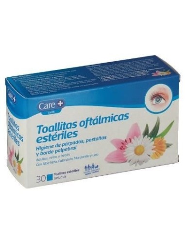 Care+ Toallitas Oftalmicas Esteriles...